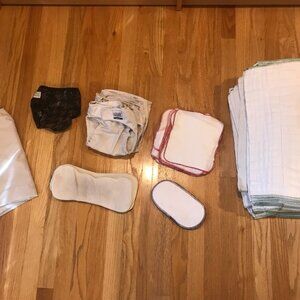 Organic Cloth Diaper System for 20-35+ lb Baby